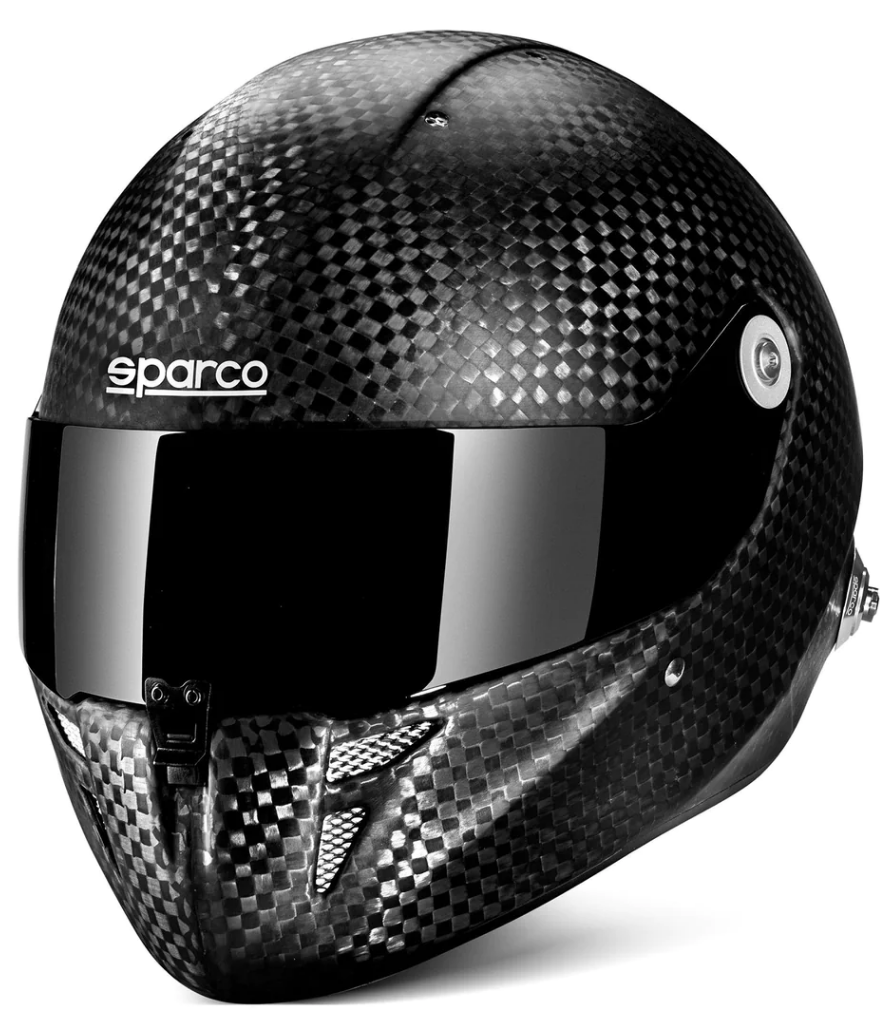 Sparco Prime RF-10 8860 Supercarbon Top-Quality Sparco Carbon Fiber Helmet - Matte Finish Image