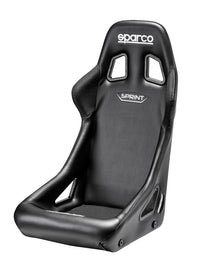 Thumbnail for SPARCO SPRINT RACE SEAT IMAGE BLACK VINYL FRONT