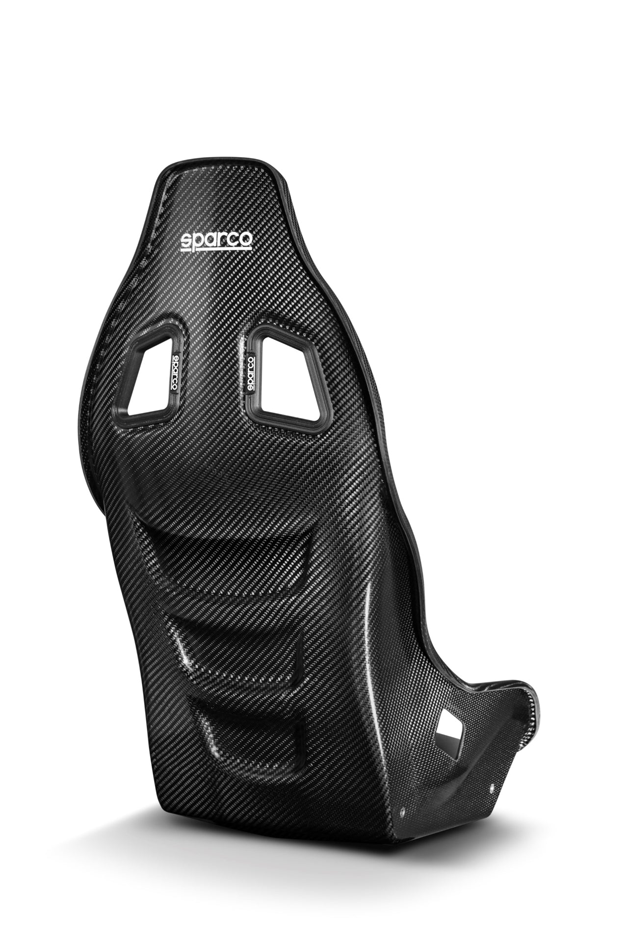 Sparco Ultra Carbon Fiber Racing Seat 008037ZNR The Lowest Price at the Best Deal wih a Discount when on Sale back 3/4 view