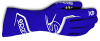 Thumbnail for Sparco_Arrow-K_Kart_Racing_Glove_Blue/White_002557BMBI_Front_Image