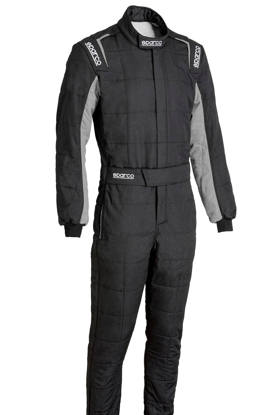 Sparco Conquest 3.0 Race Suit Black / Grey Front Image