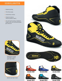 Thumbnail for Sparco_K-Pole_Kart_Racing_Shoe_Image