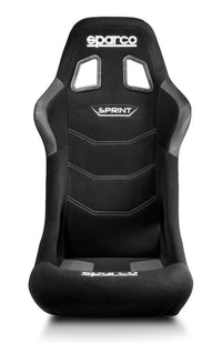 Thumbnail for Sparco Sprint Race seat BRR0003B0K0100N Black Front Image