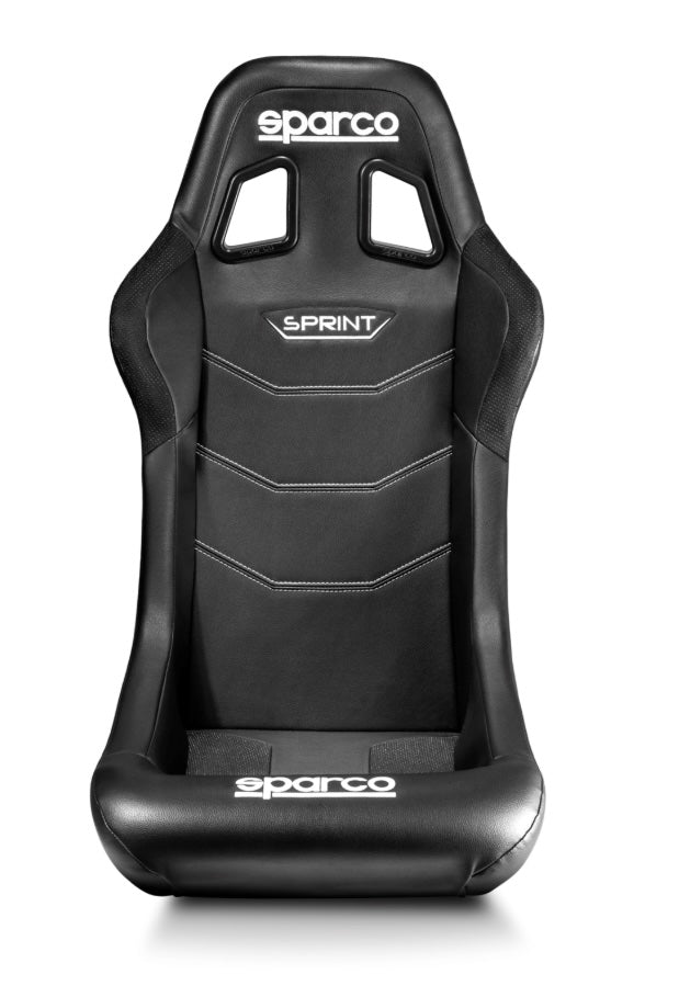 Sparco Sprint+ Race seat BRR0004B0K0100N Black Vinyl Front Image