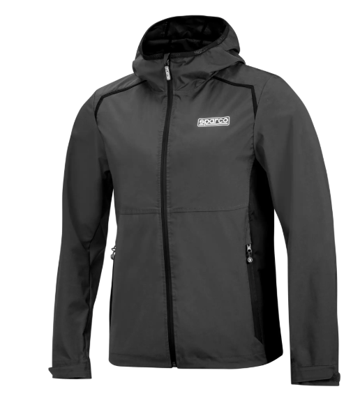 Sparco Windstopper Windbreaker Grey/black 01365 Image