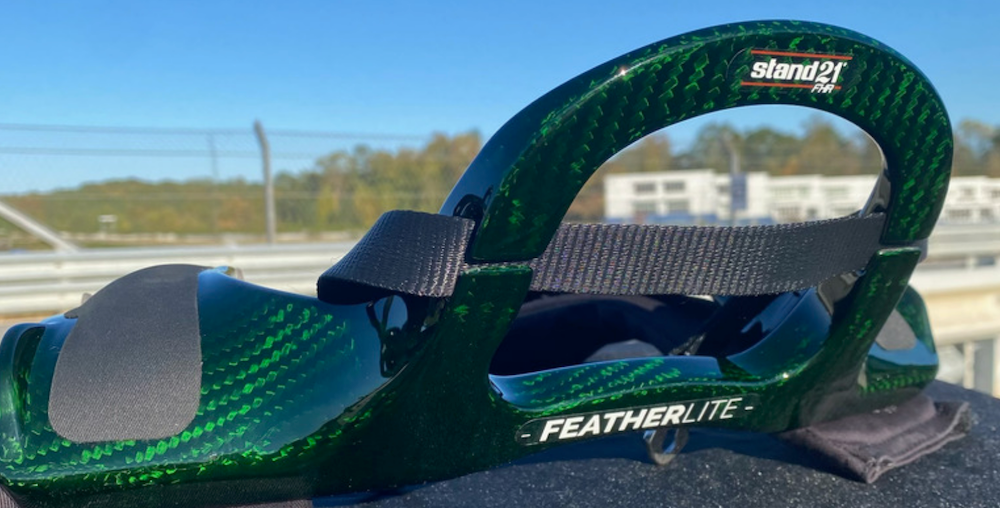 Stand21-Featherlite-Green-Colored-Carbon-Fiber-Rear-Side-Image