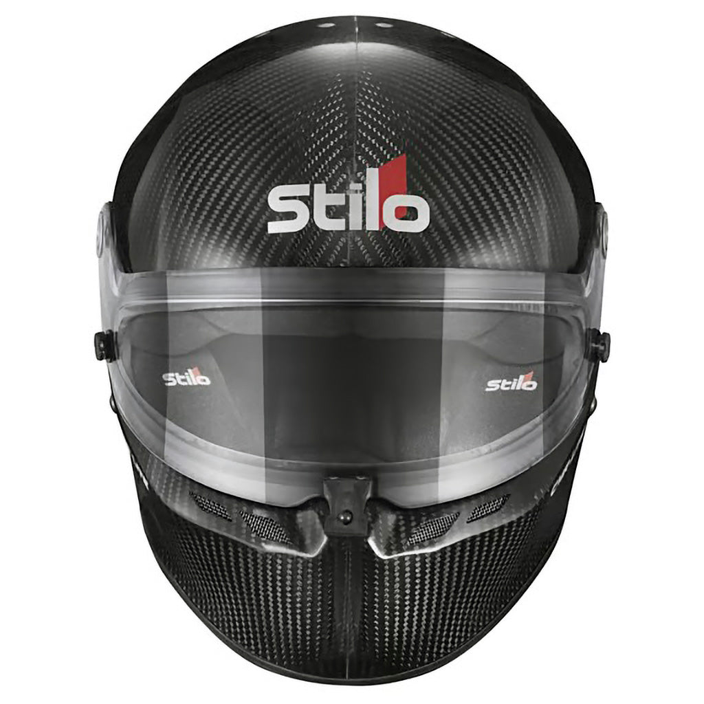 FIA CMR approved Stilo ST6 Carbon Lite carbon fiber kart racing helmet with advanced ventilation