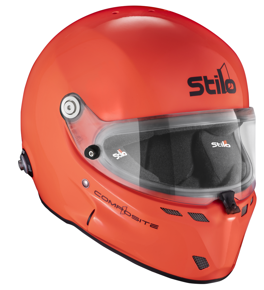 Stilo-ST6-Offshore-Orange-Helmet-Right-Profile-image