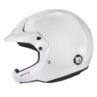 Thumbnail for Stilo Venti4 WRC Composite White SA2025 FIA 8859 open face helmet front right angle-image