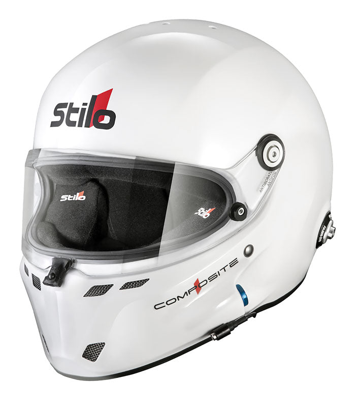 Stilo-st6-composite-GT-helmet-left-profile-white-image