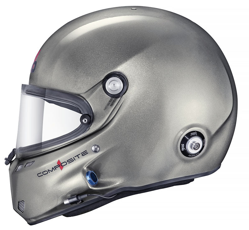 Stilo-st6-composite-GT-helmet-silver-left-image