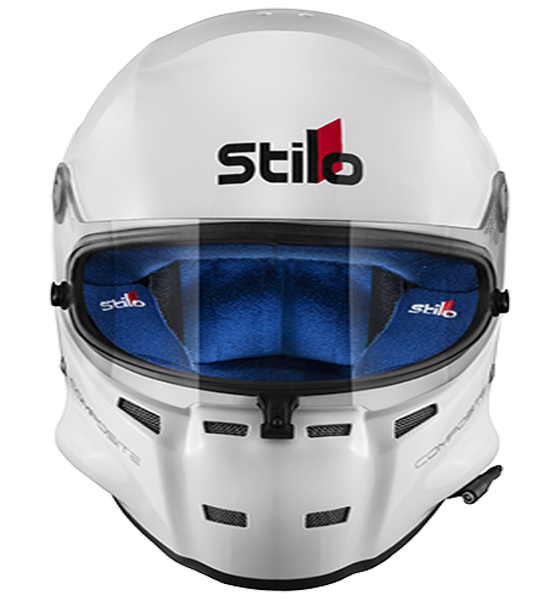 Stilo ST5 GT White with Blue liner front view image