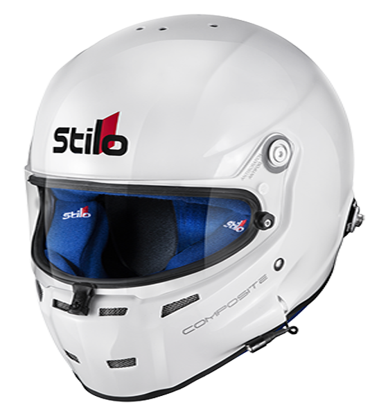 Stilo ST5 GT White with Blue liner left front view image