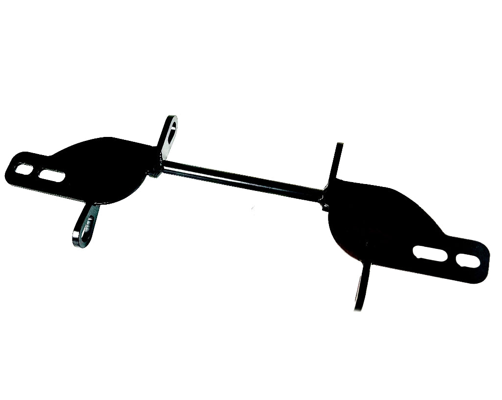 Lap belt and sub strap mounting bracket for 6- or 7-point racing harnesses