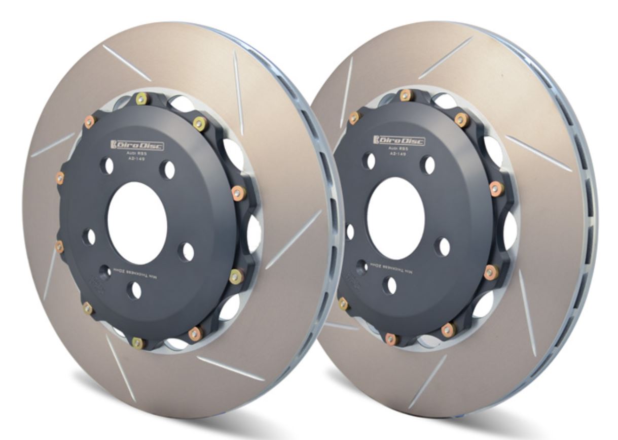 A2-130 Girodisc 2pc Rear Brake Rotors (Audi B8 S4-S5) -