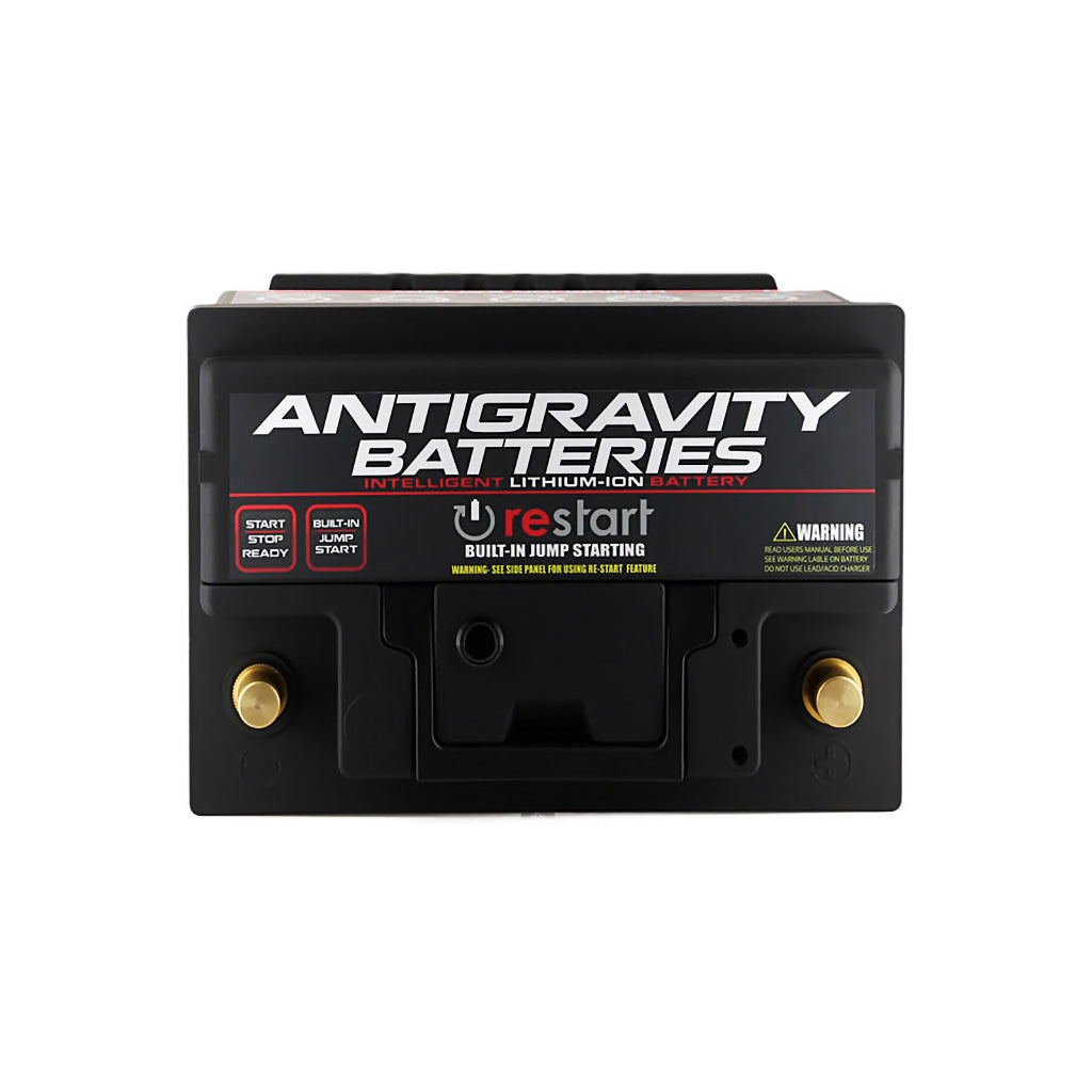 Antigravity H5 Group 47 Li-ion battery showing compact design and top posts