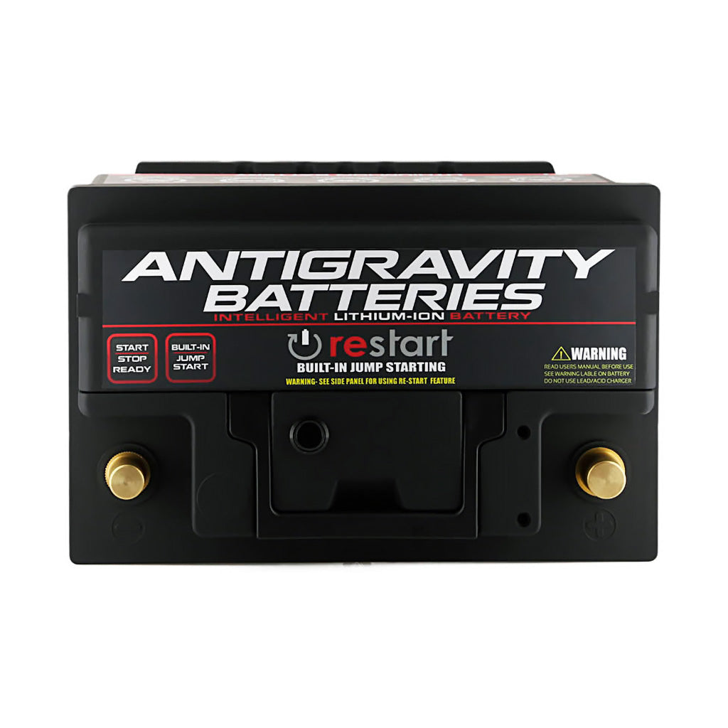 Antigravity H6 Group 48 Li-ion battery showing compact design and top posts