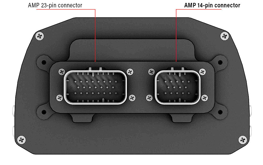 AiM OBDII Harness for MX-Series 1.2 Strada Dashes