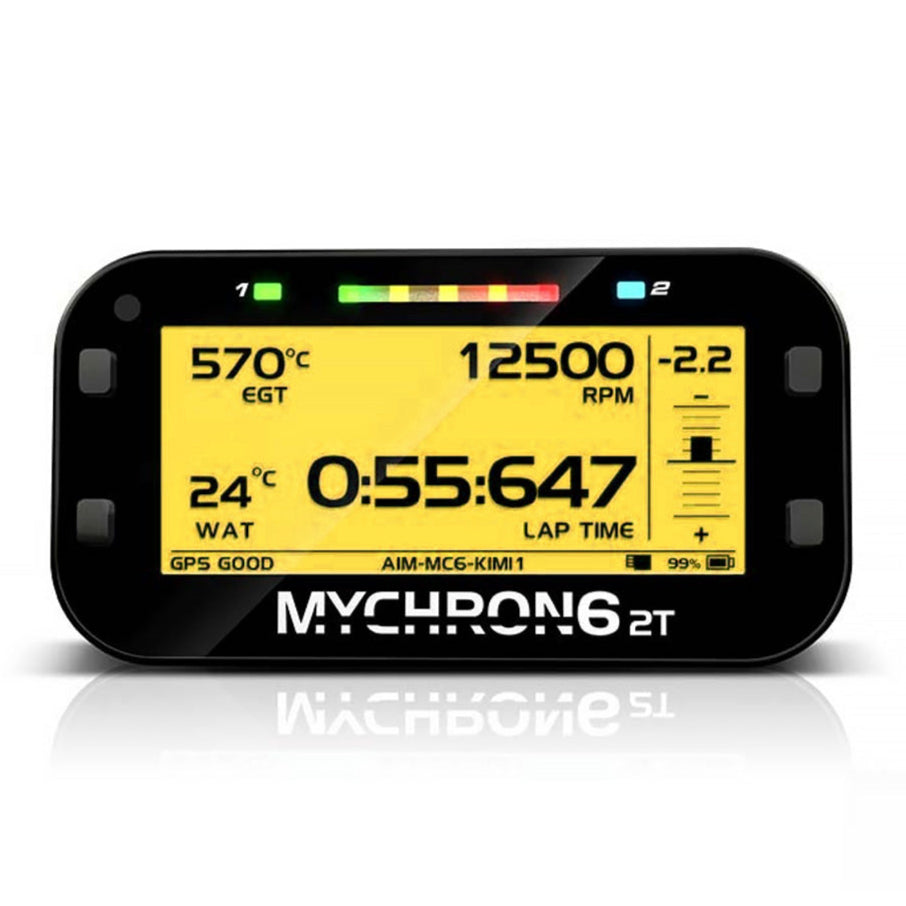 AiM MyChron6 2T dual temp karting data logger