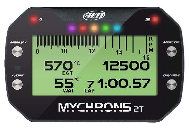 Aim マイクロン5S 2t GPSラップタイマー データロガー カート用