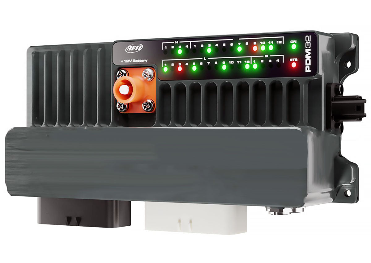 AiM Power Distribution Module PDM32 Kit w/ 10" Display - Race Icons ...