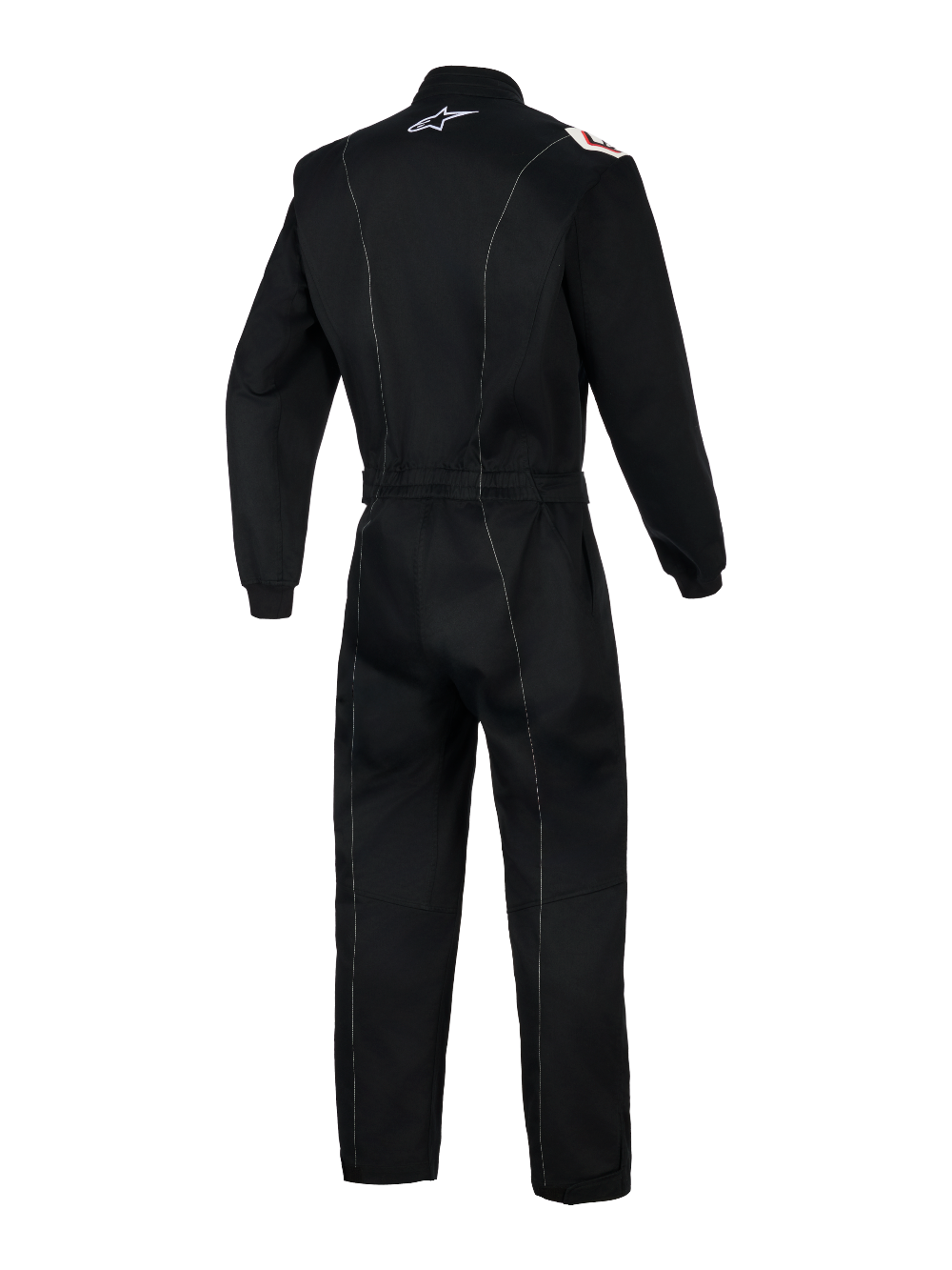 Alpinestars Indoor Kart Racing Suit V2 black color rear view