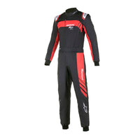 Thumbnail for Alpinestars KMX-9 v3 Graphic 3 Kart Racing Suit Black / Red Front Image