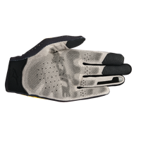 Thumbnail for Alpinestars SIM Gloves Graphic 3 Black/Bright Red/Warm Yellow back view