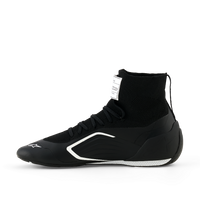 Thumbnail for Alpinestars Supertech K shoes black and white left side view