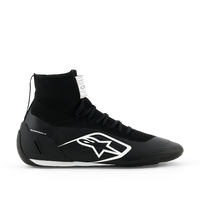 Thumbnail for Alpinestars Supertech K shoes black and white right side view