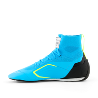 Thumbnail for Alpinestars Supertech K Shoes blue yellow right side view image