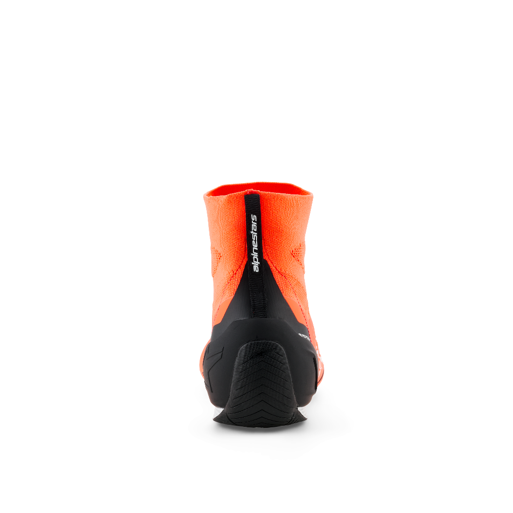 Alpinestars Supertech K Shoes orange black rear view image