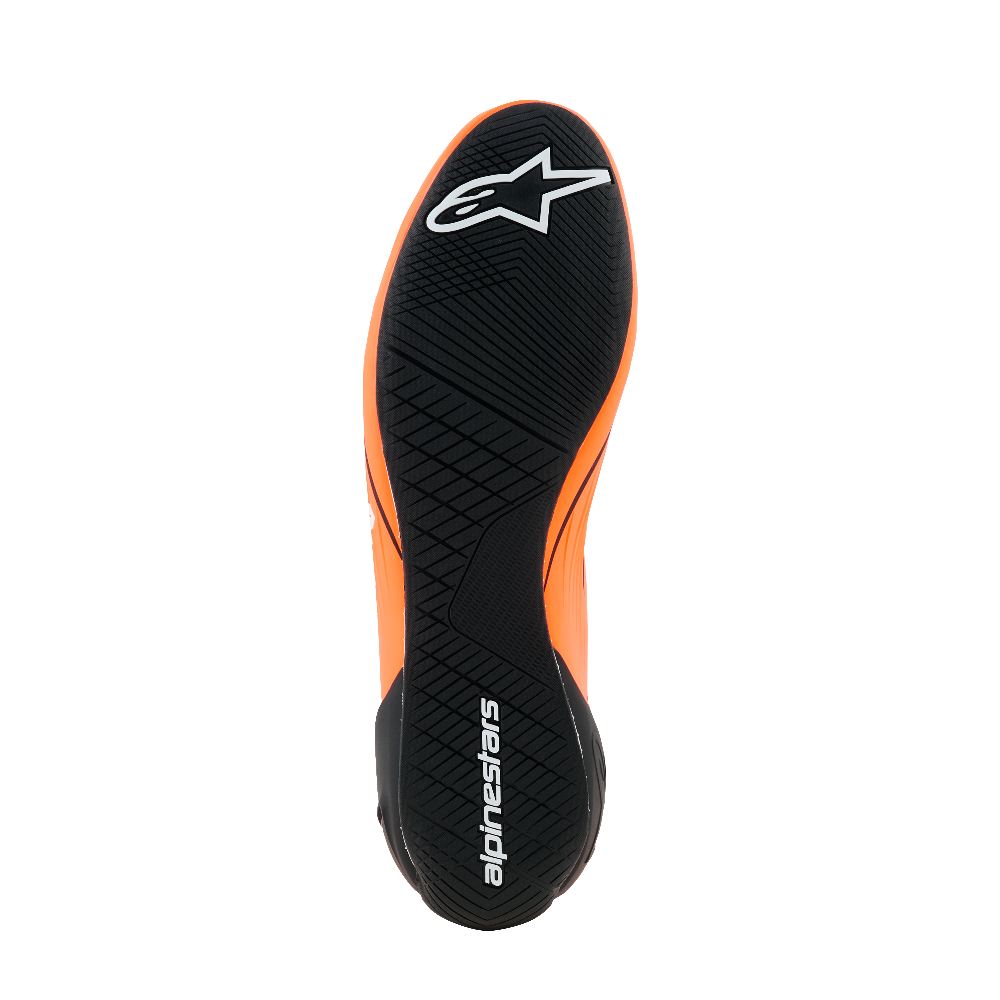 Alpinestars Supertech K Shoes orange black sole view image