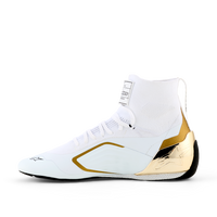 Thumbnail for Alpinestars Supertech K shoes white and gold left side view