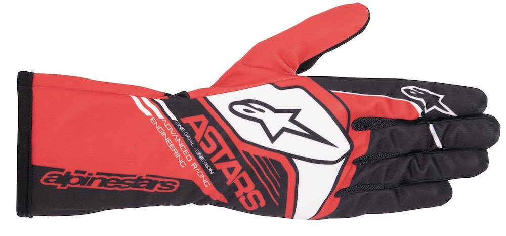 alpinestars-tech-1-k-race-v2-corporate-karting-gloves-Black/Red_Image