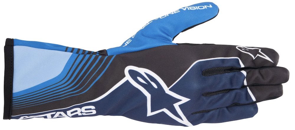 alpinestars-tech-1-k-race-v2-future-karting-gloves-black/blue_Image