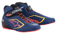 Thumbnail for alpinestars-tech-1-kx-v2-youth-karting-shoes-Blue/red_Image