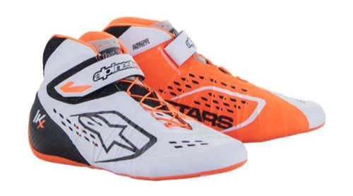 alpinestars-tech-1-kx-v2-youth-karting-shoes-White/Orange_Image