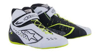 Thumbnail for alpinestars-tech-1-kx-v2-youth-karting-shoes-White/Yellow_Image