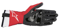 Thumbnail for alpinestars-tech-1-kx-v3-karting-gloves-Red/White_Palm_Image