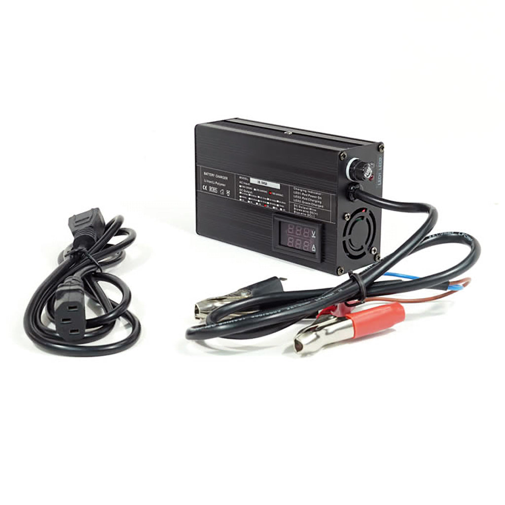 '- Antigravity 16-volt lithium charger 5A with red and black clamps