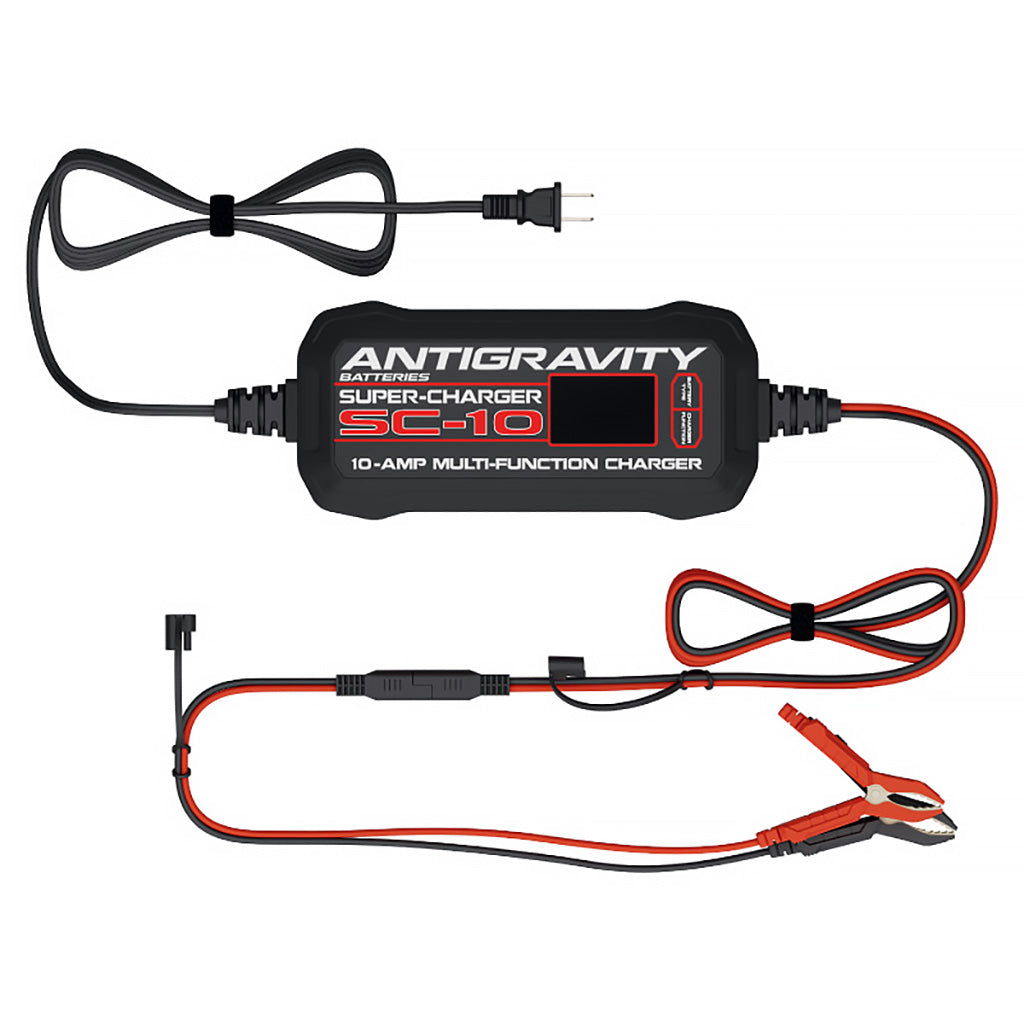 Antigravity SC-10 Super-Charger | 10-Amp Smart Lithium & Lead-Acid Battery Charger