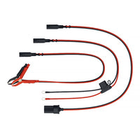Thumbnail for SC-4 charger kit contents including clamps, pigtail, and user manual