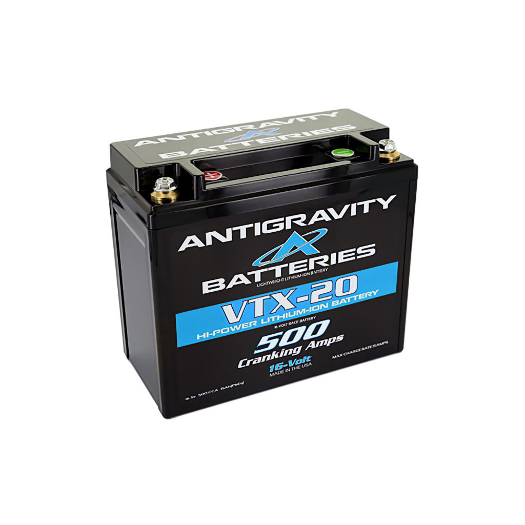 Antigravity VTX-20 500 cranking amp 16-volt battery for race vehicles