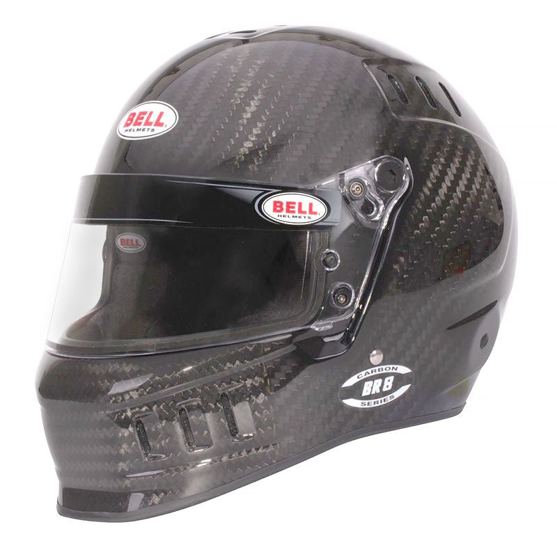 bell br8 carbon fiber helmet sa2025 Left profile image