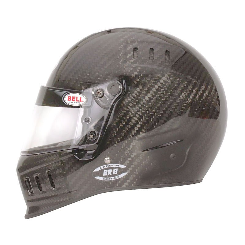 bell br8 carbon fiber helmet sa2025 Left image