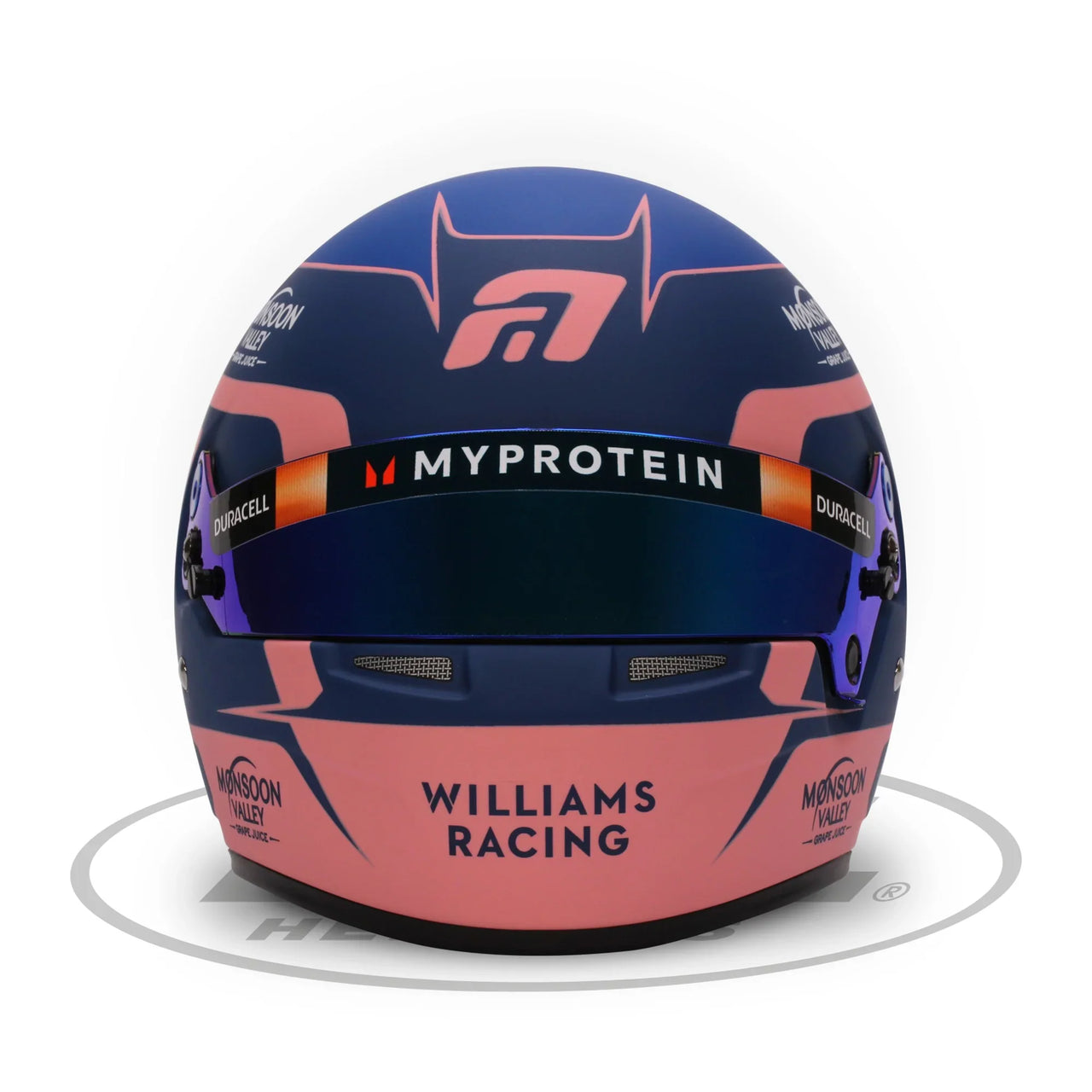 Bell HP77 2024 Alex Albon 1:2 Mini Helmet