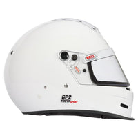 Thumbnail for Bell GP2 Youth Sport white youth racing helmet right side profile-image