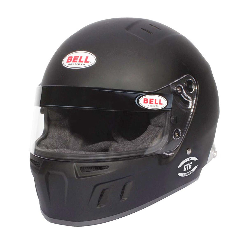 bell gt6 pro SA2025 Black front angle image