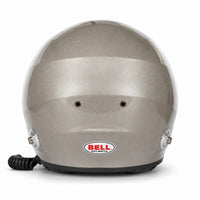 Thumbnail for Rear view of Bell GT6 PRO RD-4C Titanium racing helmet showing composite shell construction, rear ventilation ports, and factory-installed HANS anchors.